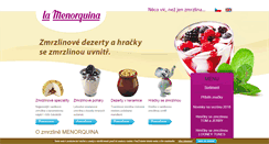 Desktop Screenshot of menorquina.cz